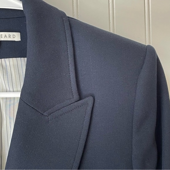 Veronica Beard Nevis Blazer Jacket Navy Blue Size 4 - Picture 2 of 12